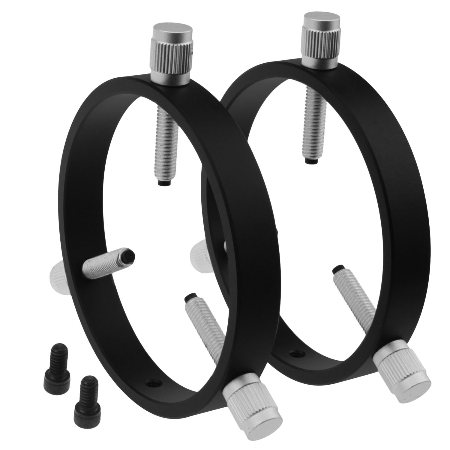 Astromania Adjustable Guiding Scope Rings 105 mm inside diameter (pair Telescope Tube Rings Stl