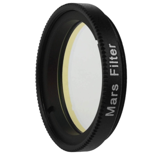 Astromania 1.25" Mars Observing Eyepiece Filter - Prepare for July's Opposition - Designed to ferret out resolution of Martian polar regions, highland