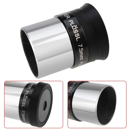 Astromania 1.25" 7.5mm Super Ploessl Eyepiece - The Most Inexpensive Way of Getting A Sharp Image