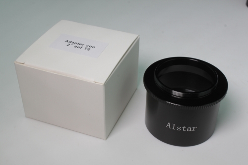 Alstar 2" T-2 Focal camera adapter for SLR cameras - simply attach your camera to the telescope