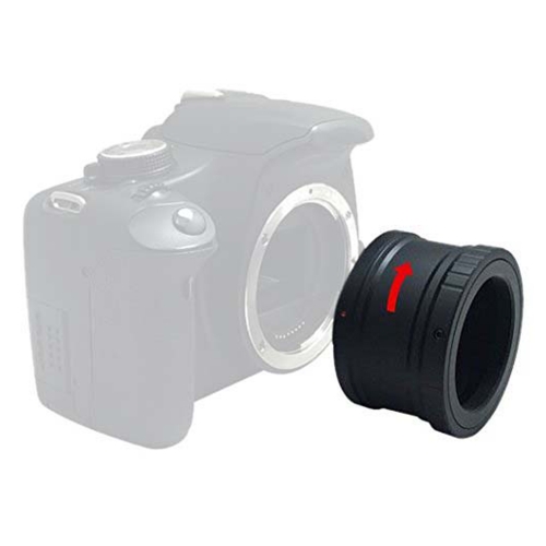 Astromania Canon EOS-M T2 Mount Lens Adapter for Canon EOS-M Camera System Telescope/spotting Scope Accessories